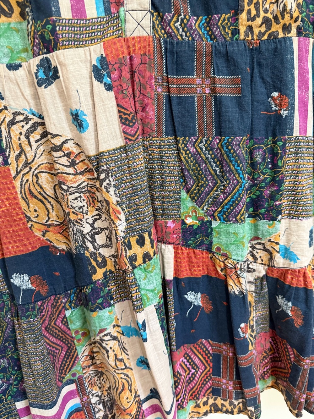 Pilcro patchwork Dress - Multicolor - Picture 5 of 5